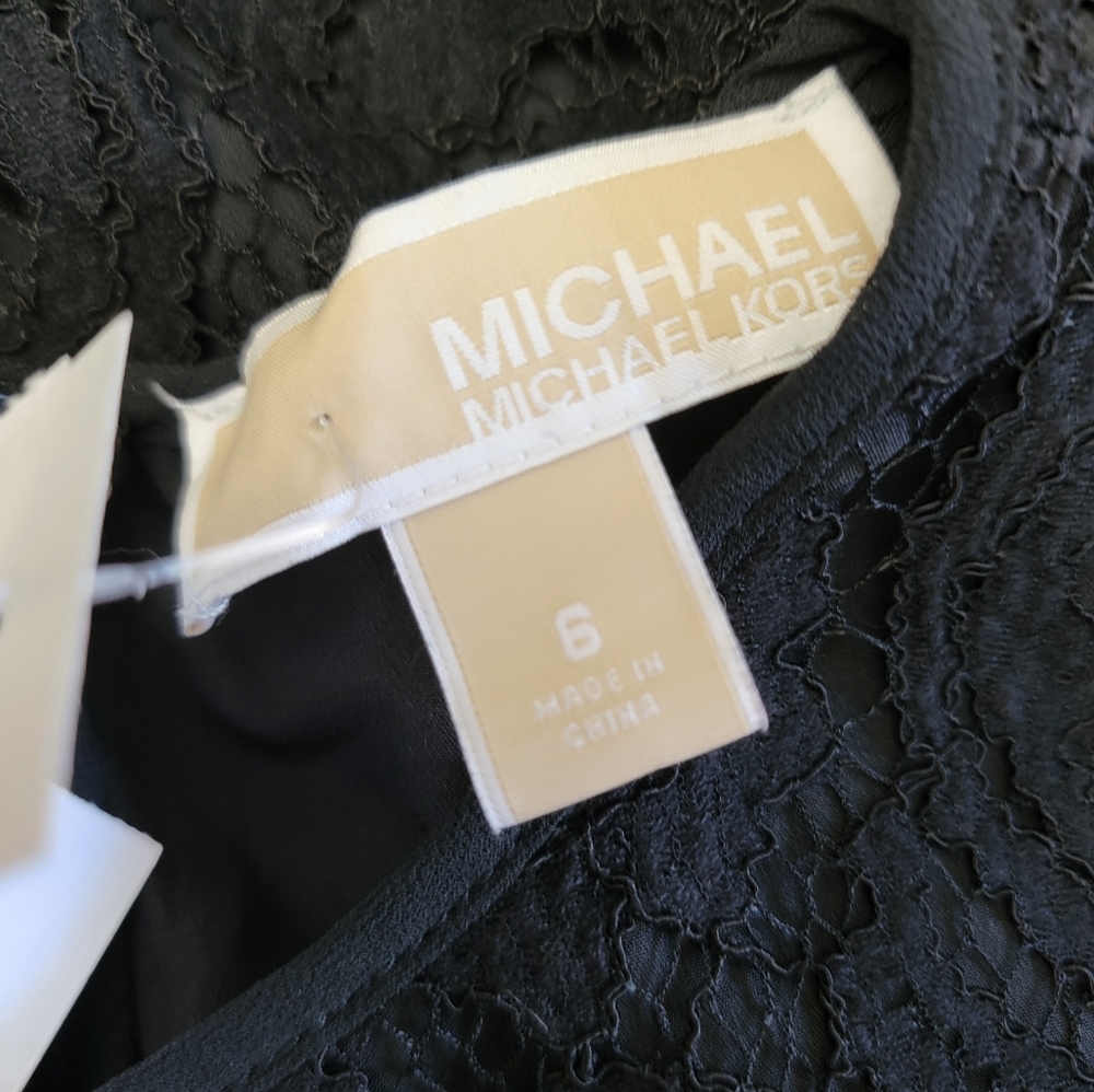 MICHAEL Michael Kors Black Lace Dress - Picture 3 of 9
